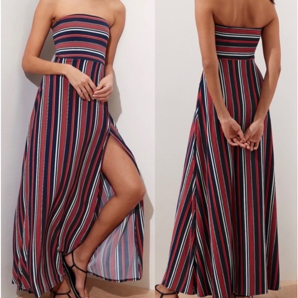 {Banana Republic} NWT Tube Maxi Dress Size Medium Petite